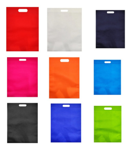 Bolsa De Tnt Lisa  Pack X 12 Colores 