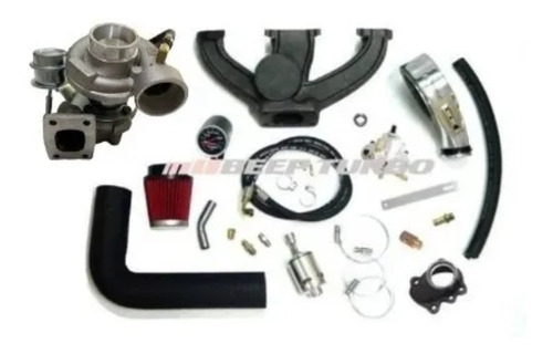 Kit Turbo Vw Gol Cht 1.0 Injeção Monoponto + Turbina Zr3635