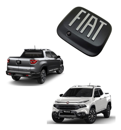 Maçaneta Com Câmera Ré Tampa Traseira Fiat Toro 2016 A 2022