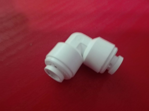 Imagen 4 de 6 de Codo Conector Acople Rapido De Manguera 1/4 - 1/4