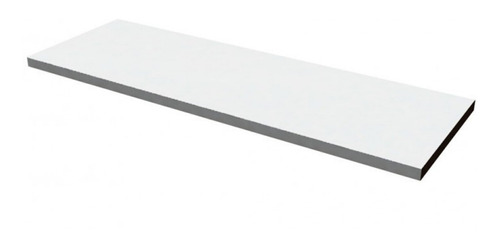 Estante Estand Es6020b Flotante Slim Blanco 60x20cm Melamina