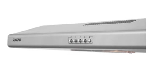 Imagem 2 de 3 de Depurador de Cozinha Suggar Slim aço inoxidável de parede 80cm x 8.5cm x 48cm inox 127V