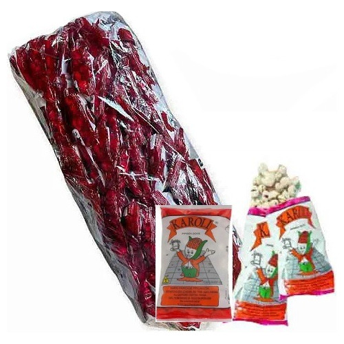 Fardo 25 Unidades De Pipoca Doce Karoli - 50g Cada Pacotinho