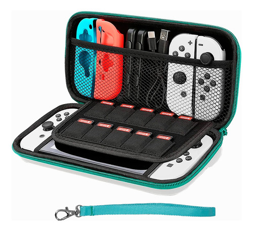 Estuche Para Nintendo Switch Oled Consola Impermeable Viaje