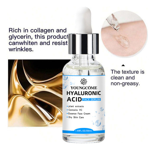 Facial Hidratante Con Ácido Hialurónico Deep Essence Facial
