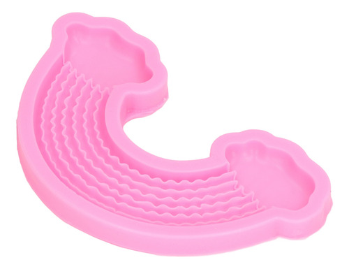 Silicona Grande De Arcoíris Para Decoración De Tartas, Repos