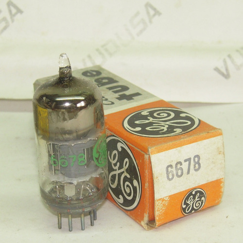 Válvula Electrónica, Vacuum Tube 6u8a / 6678 G.e. 7199 Sust.