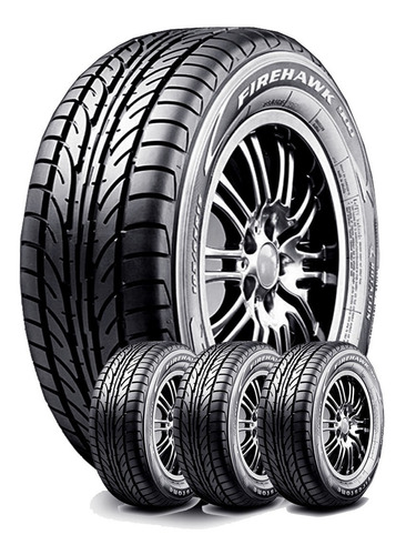 Kit 4u 195/60 R15 Firehawk F H 900 Firestone + Envío Gratis