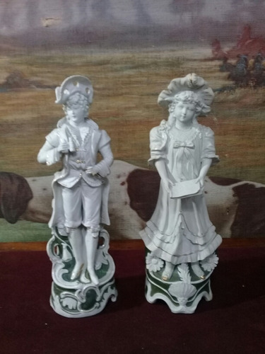 Figuras De Porcelana Biscuit Sevres (Usado)