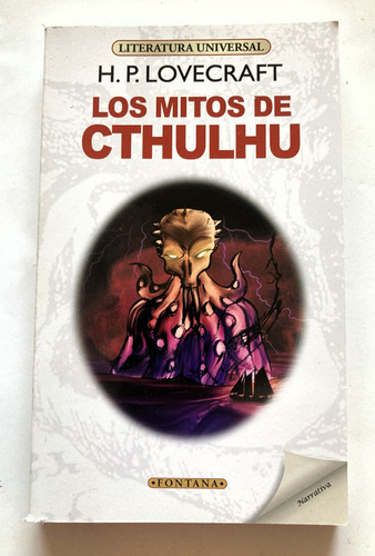 Libro Cuentos: Los Mitos De Cthulhu, De H. P. Lovecraft