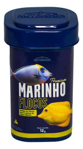 Nutricon Marinho Flocos 12g - Ração Marinho