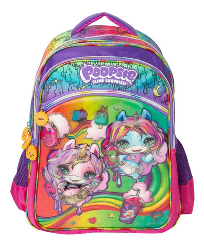 Mochila Poopsie Top Figura 3 D Original Pps-69639