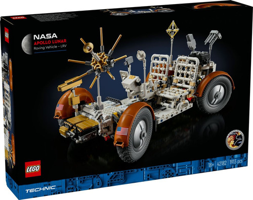 Lego Technic 42182 Vehículo De Exploración Lunar Nasa Apollo