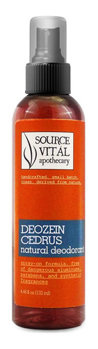 Desodorante Natural Deozein Cedrus Por Source Vital Botheca.