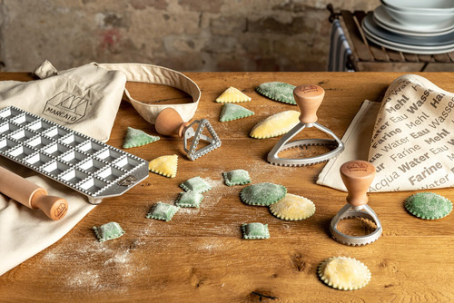 Kit De 7 Piezas Marcato Gnocchi Garganelli Profesional