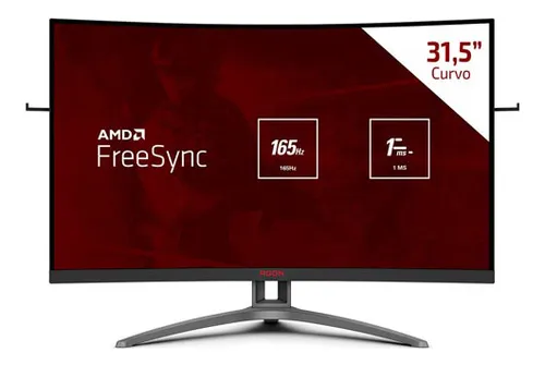 comprar Monitor Gamer 31,5  Aoc Agon Curved - Ag323fcxe