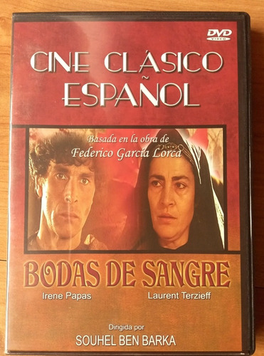 Dvd Bodas De Sangre Cine Clásico Español