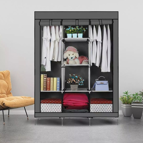 Organizador Modular Gh3 M 8 Divisores Retangular Cinza