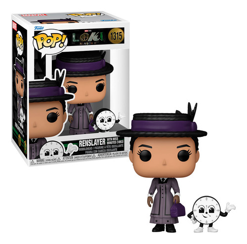 Funko Pop! & Buddy Marvel: Loki - Renslayer Con Miss Minutes