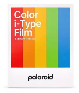 Rollo Cartucho Polaroid I-type Color P/ Now, Now, I-2, Lab Color Blanco