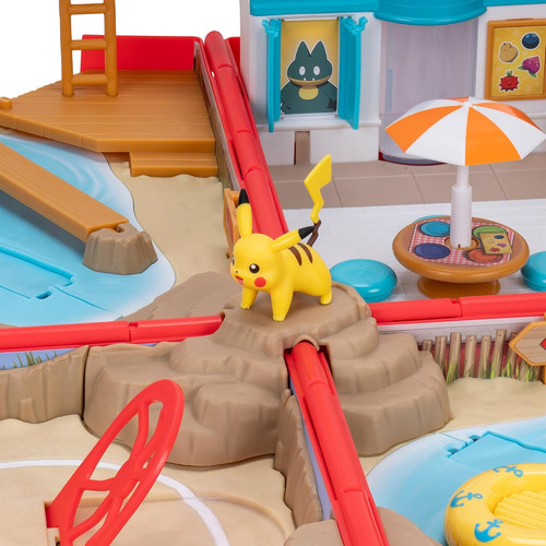 Set De Juego Pokémon Carry Case Beach Battle - Transferencia