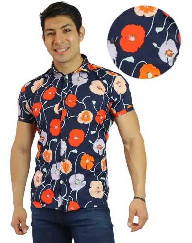 Camisas floreadas hot sale