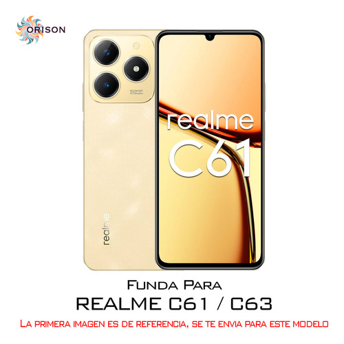 Funda Para Realme C61 Y C63 Con Protector De Camaras Arte Comics Heroes Dama Caballero