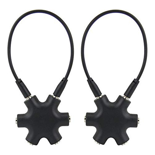 Divisor Múltiple De Auriculares Joyisen, Audio De 3,5 Mm, 2