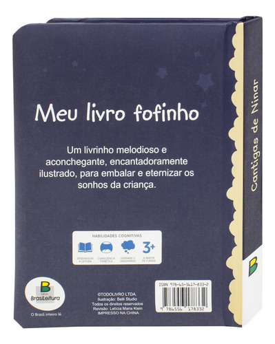 Meu Livro Fofinho: Cantigas De Ninar