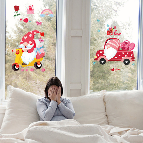 Hy Adhesivo N Window Para San Valentín, Día De San