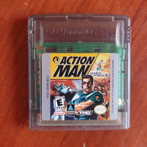 Action Man: Search For Base X Original Gbc Game Boy Color