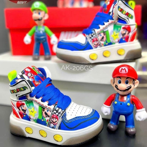 Zapatos Mario Bros Deportivos 