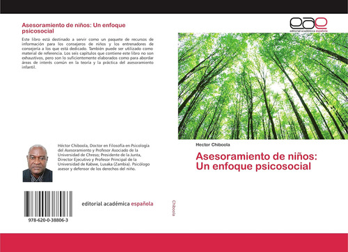 Libro:asesoramiento De Niños: Un Enfoque Psicosocial (spanis