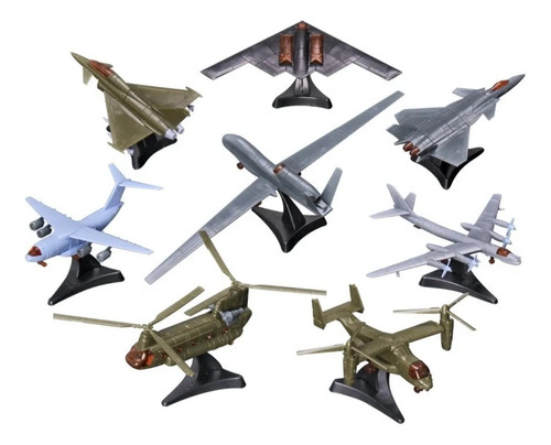 Aviones Modelismo 4d Armables Serie-1 15 Piezas
