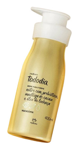 Natura Tododia Crema Corporal Macadamia 400 Ml.