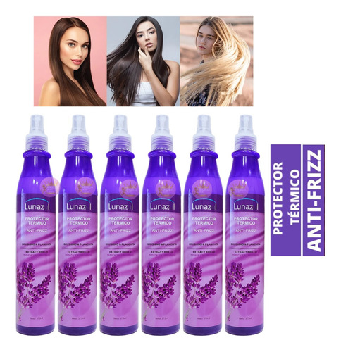 Kit Protector Termico Anti-frizz 6 Unidades