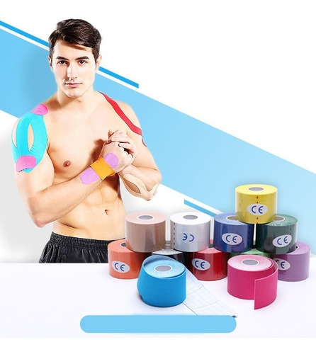 Cinta Kinesiologica Vendaje Neuromuscular Tape Kinesiotape