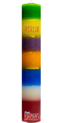 Velón De 1/4 De 7 Colores Calidad