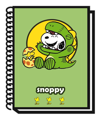 Agenda Semanal Personalizable Snoopy