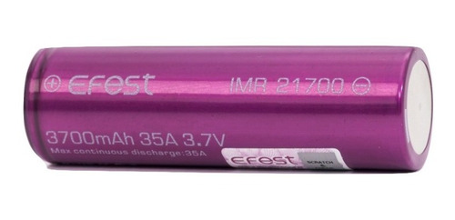 Bateria 21700 Efest 3700mah 35a Li-ion