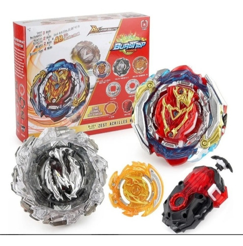 Beyblade Dynamite Zest Achilles Illegal Fenix Rubber B201