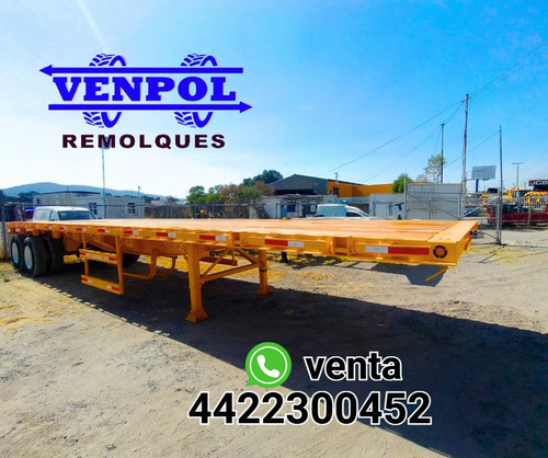 Plataforma Multimodal Highcube 2 Ejes Nueva 35ton Reforzada