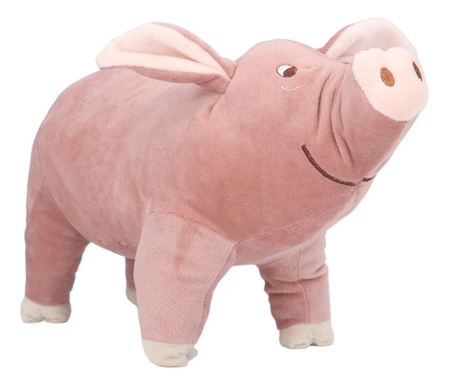 15.7 In Pig Plush Toy Pink Comfortable Stuffed Animal