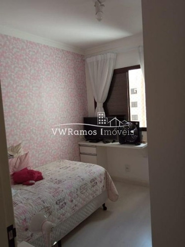 Imagem 4 de 7 de Apartamento Em Condomínio Padrão Para Venda No Bairro Vila Gomes Cardim, 3 Dorm, 1 Suíte, 2 Vagas Fixas, 93 M² - 1171