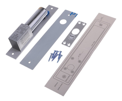 1x Cerradura Eléctrico De 12v Seguridad De Metal Sistema