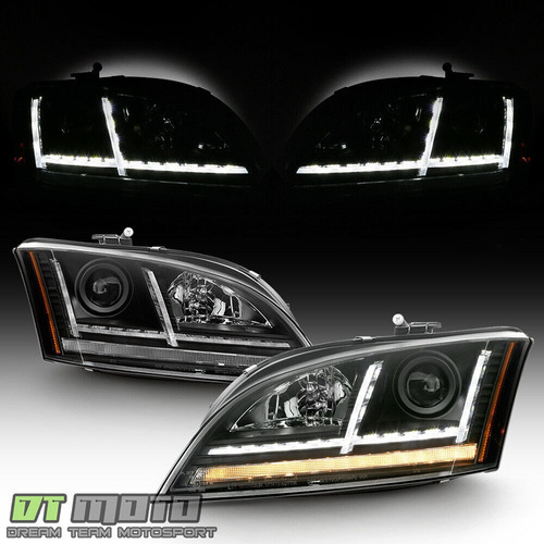 Par Faros Negro Led Drl Audi Tt Quattro S 2014 1.8l