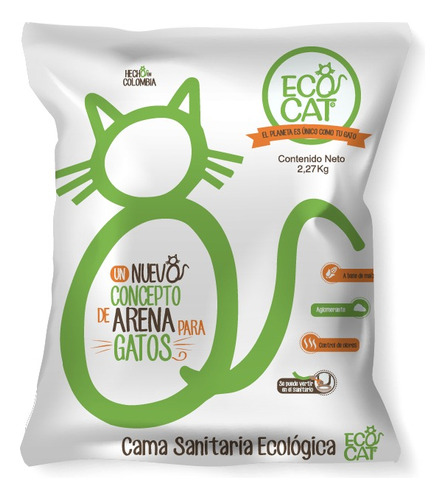 Arena Sanitaria Gatos 2,27kg