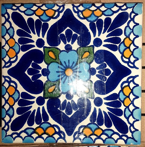 Azulejo Talavera 15x15