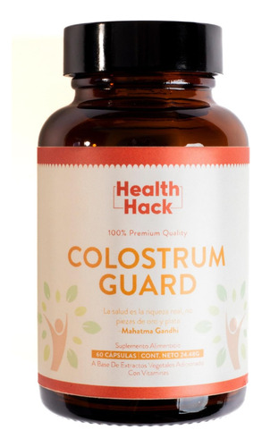 Colostrum Guard Suplemento Calostro Bovino Bienestar 60 Caps