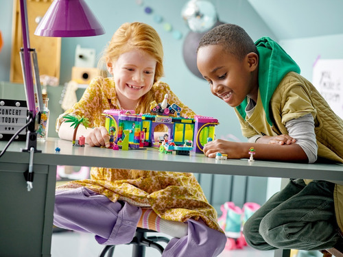 Kit De Construcción Lego Friends Roller Disco Arcade 41708 Cantidad de piezas 642